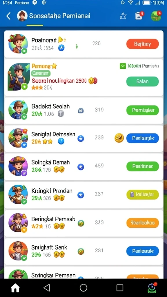 Mode permainan baru yang menantang dan seru.