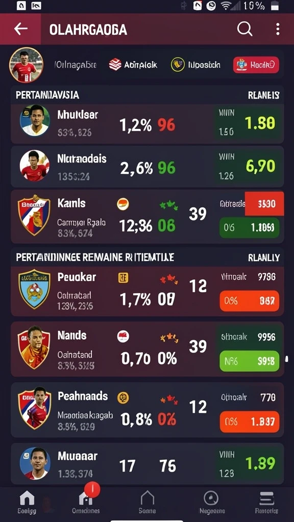 Tampilan antarmuka aplikasi 918KAYA yang menarik dan mudah digunakan.