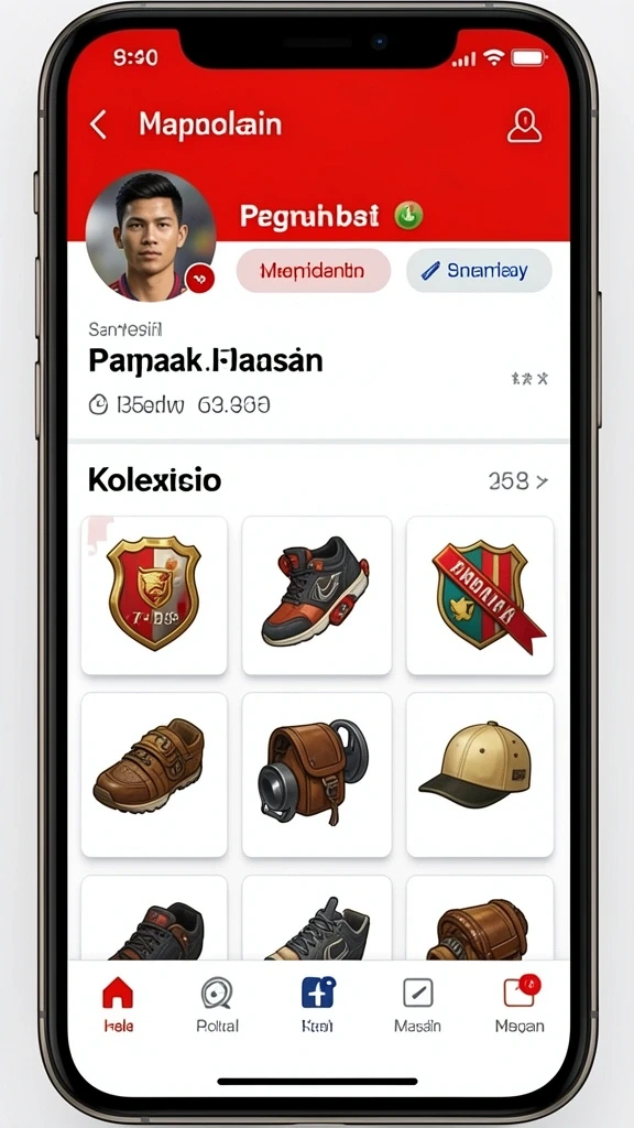 Fitur komunitas yang memudahkan interaksi antar pemain.