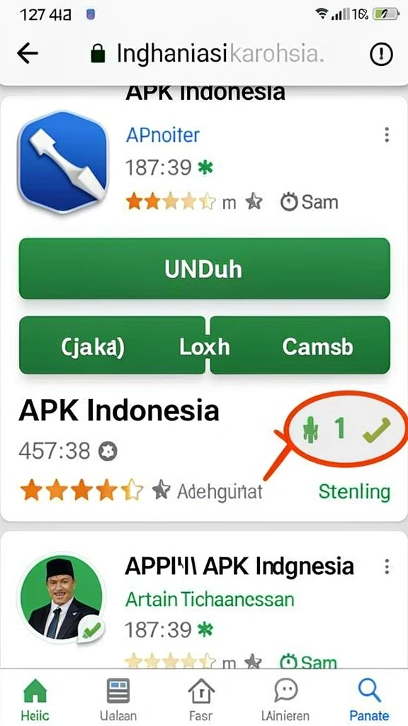 Tampilan antarmuka yang menawan dan mudah digunakan.