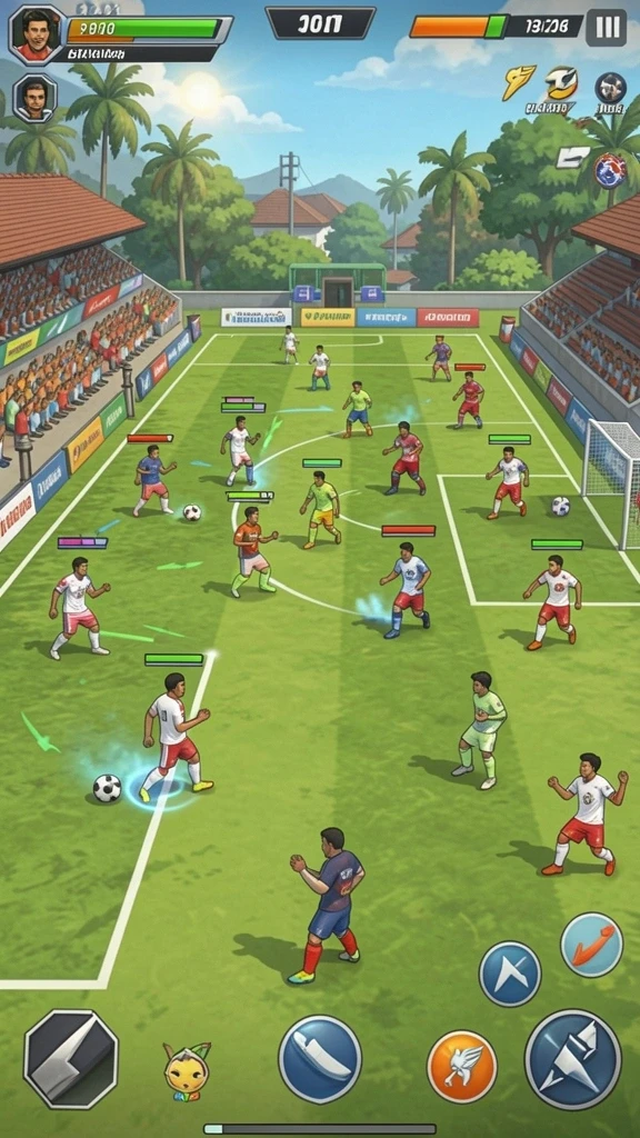 Mode multiplayer yang mengasyikkan untuk bersaing.