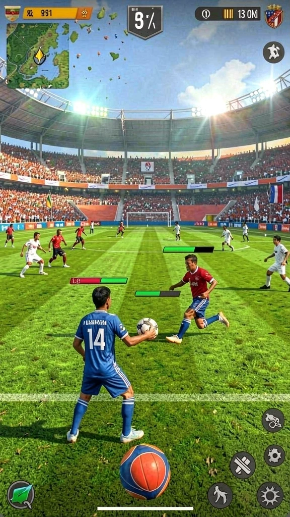 Tangkapan layar menampilkan antarmuka permainan yang menarik.