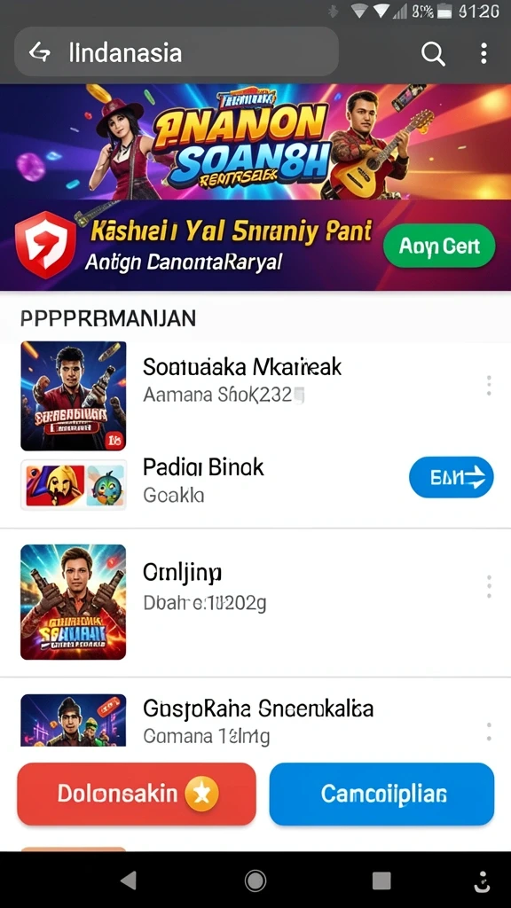 Karakter dengan desain unik dan menarik.