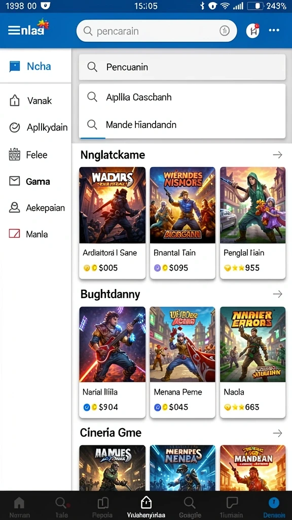 Mode multiplayer seru untuk bersaing dengan teman.