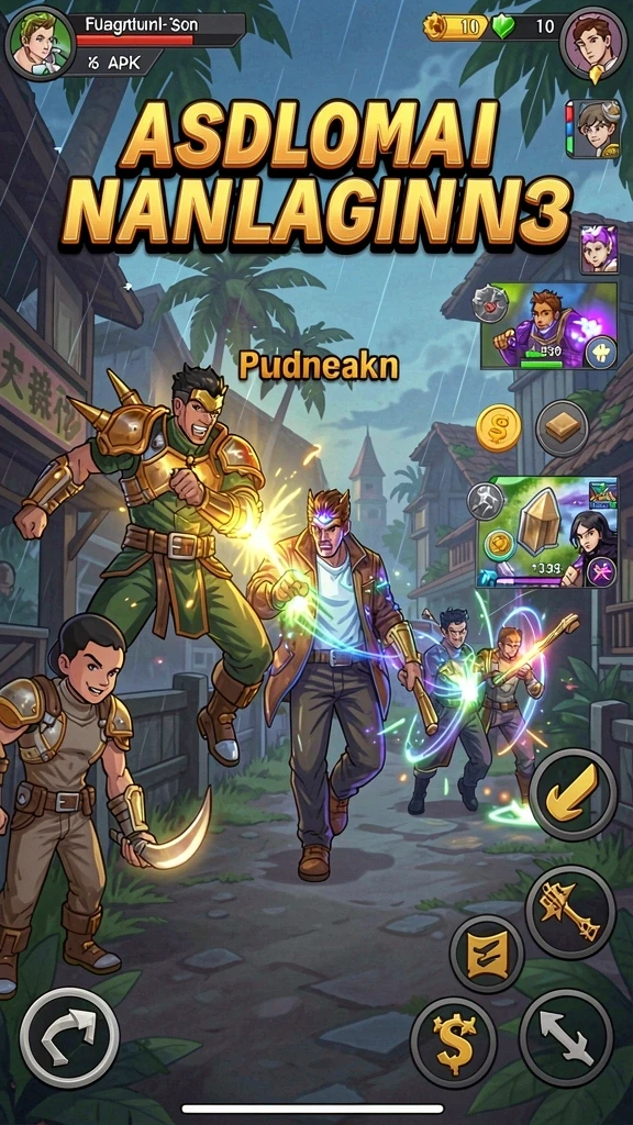 Tampilan awal yang menarik dan penuh warna.