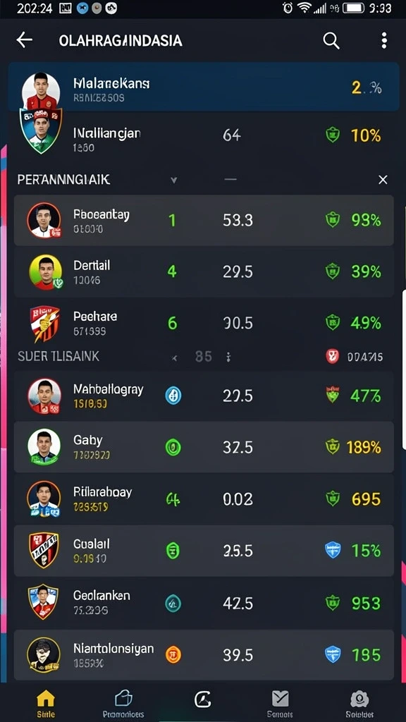 Screenshot pertama menampilkan karakter utama dalam pertempuran epik.