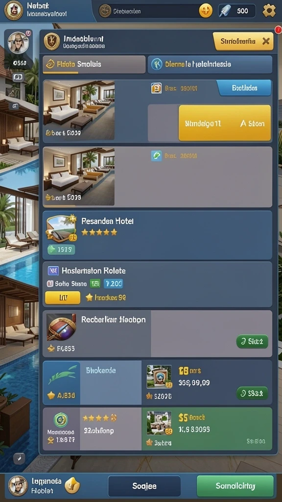 Screenshot ketiga memperlihatkan interaksi sosial antara pemain.