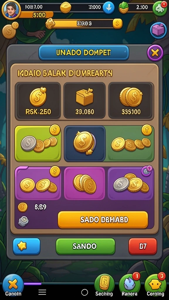 Banyak bonus menarik yang menantang untuk didapatkan.
