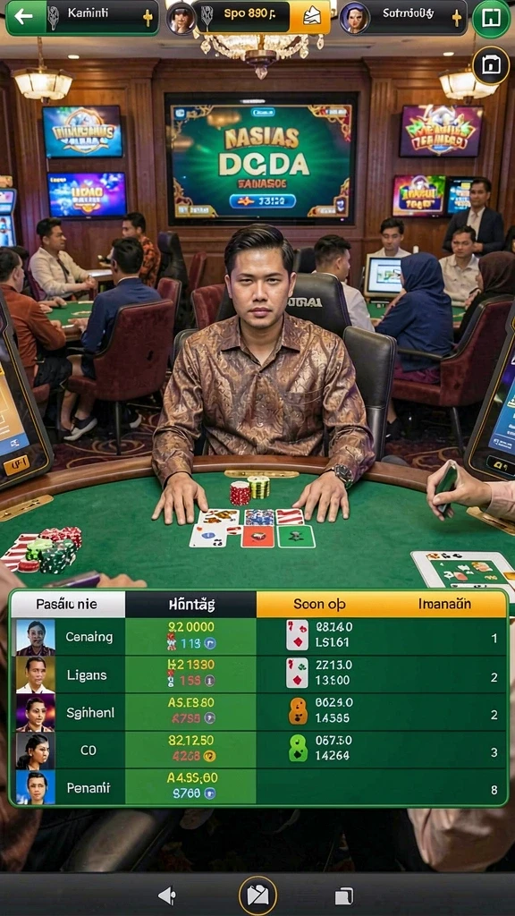 Tampilan antarmuka utama KARTUTOTO yang menarik.
