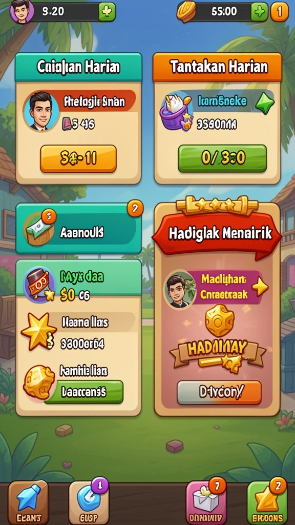 Tampilan antarmuka yang menarik dan mudah dinavigasi.