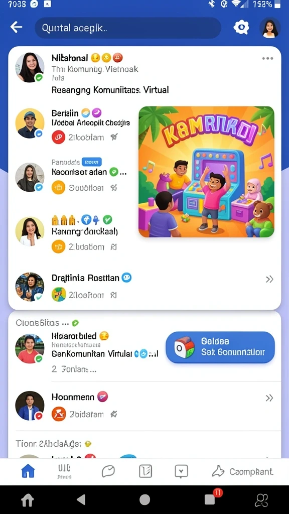 Pengguna dapat mengikuti event dan tantangan dengan mudah.