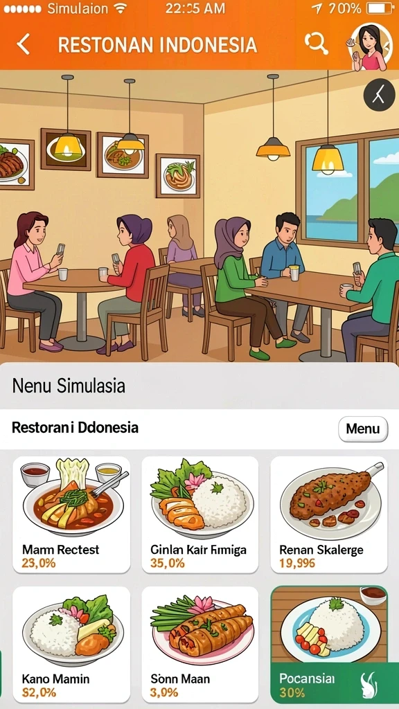 Grafis yang memukau saat bermain.