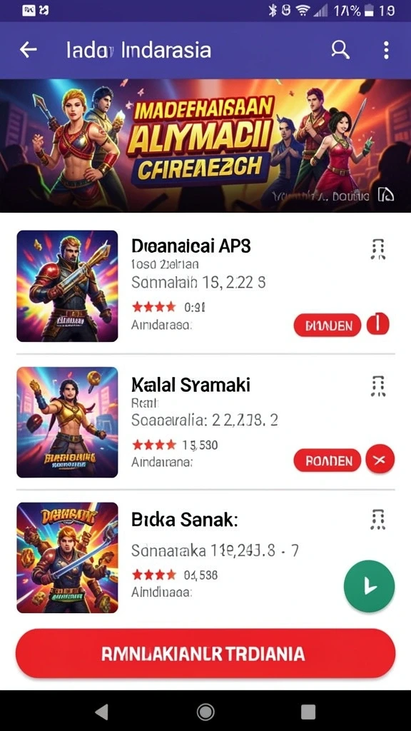 Karakter unik yang dapat dimainkan dalam RAJACAIR.