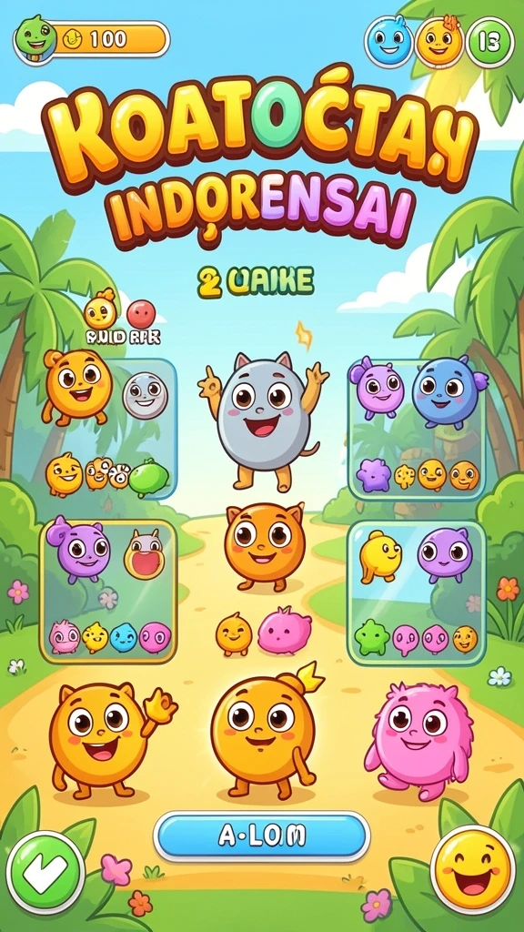 Sistem upgrade karakter yang memukau dan mudah diakses.