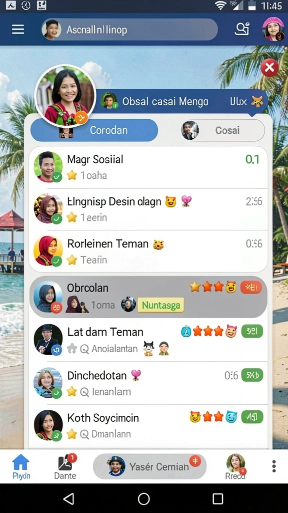 Mode permainan yang bervariasi dan seru.