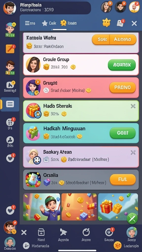 Beragam pilihan permainan togel yang seru.