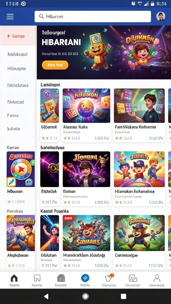 Tangkapan layar menampilkan grafis menakjubkan dari RPWIN.