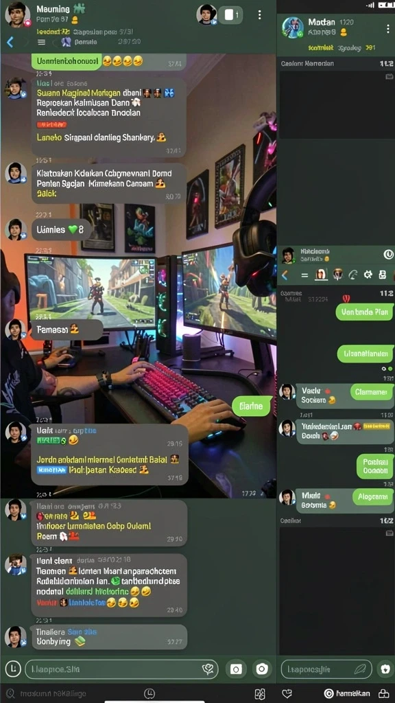 Fitur leaderboard untuk bersaing dengan pemain lain.