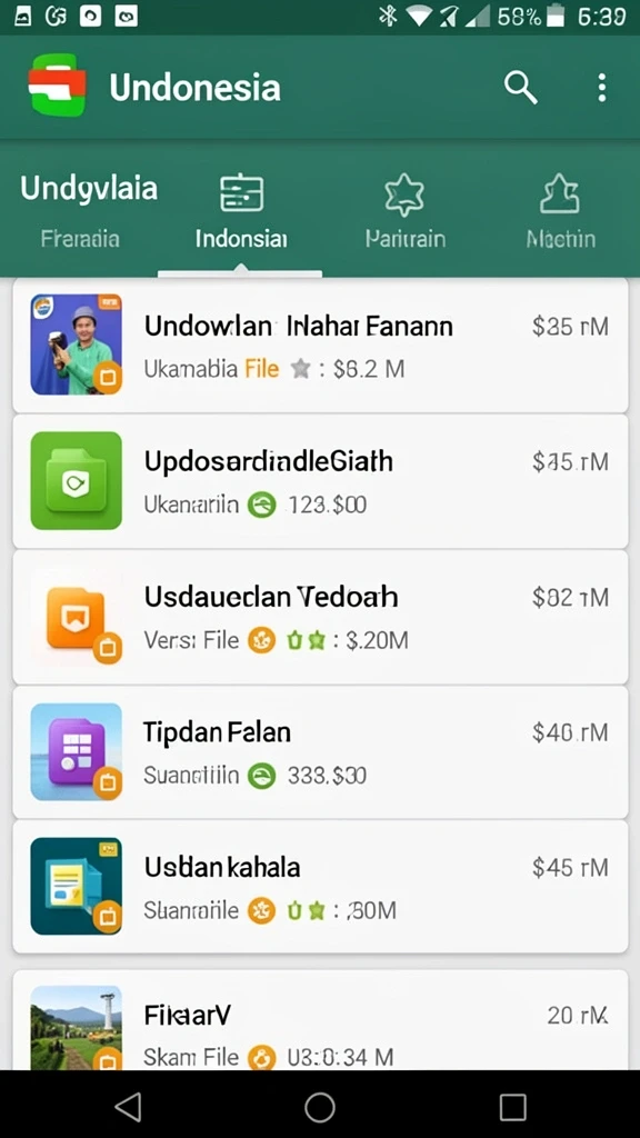 Tantangan level yang beragam dan seru.