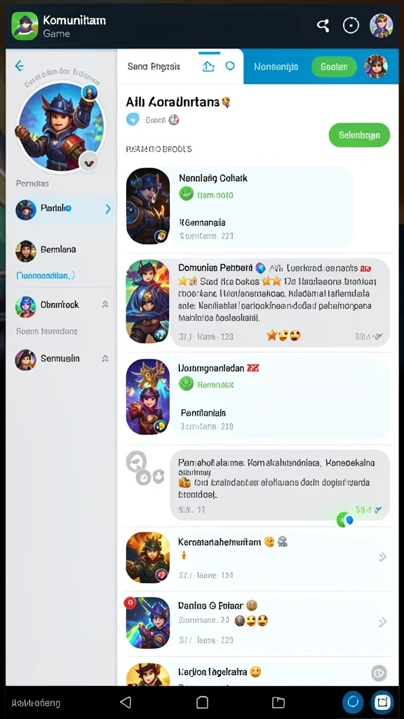 Mode permainan yang beragam untuk semua pemain.