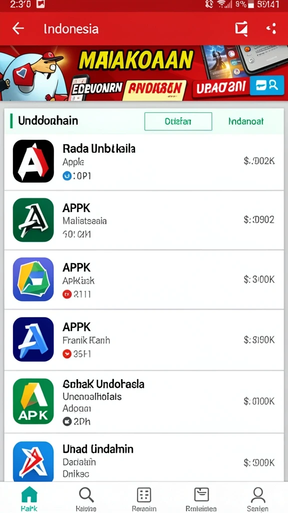 Tampilan antarmuka yang menarik dan mudah digunakan.