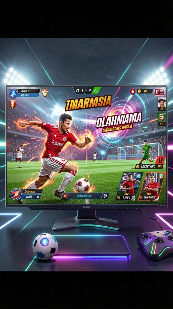 Tampilan karakter yang beragam dan menarik.