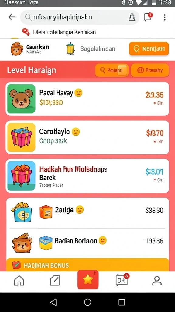 Beragam permainan untuk semua jenis pemain.