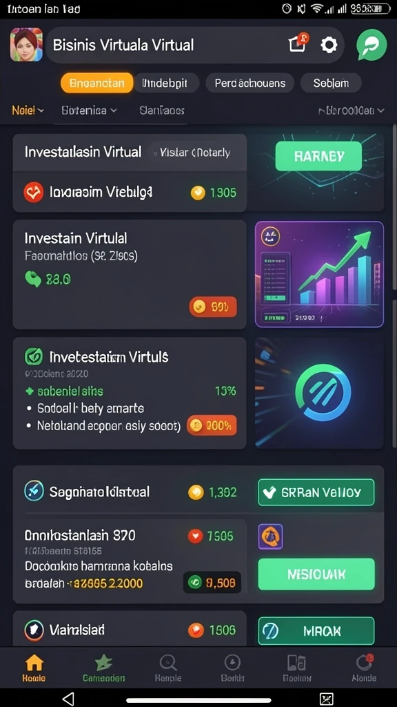 Beragam permainan taruhan yang mengasyikkan.