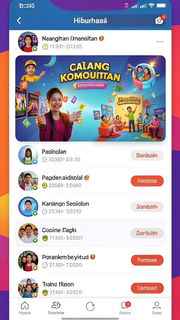 Karakter yang dapat disesuaikan dengan bebas.