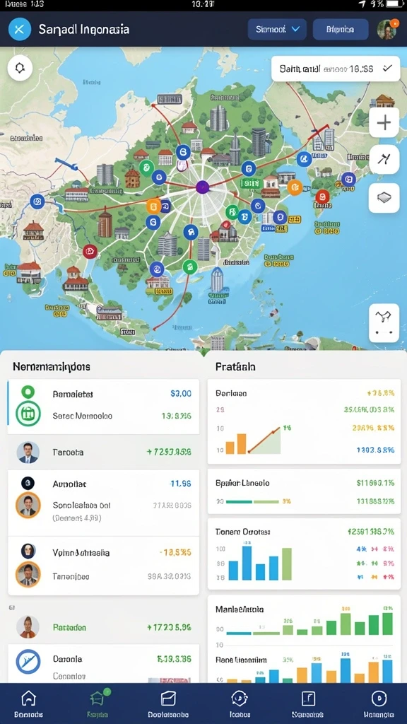 Tampilan grafis yang menarik dan detail.